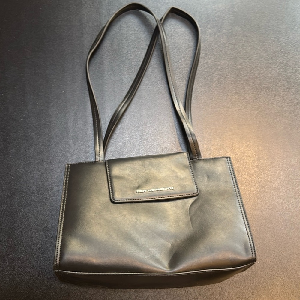 French Connection Black Shoulder Bag